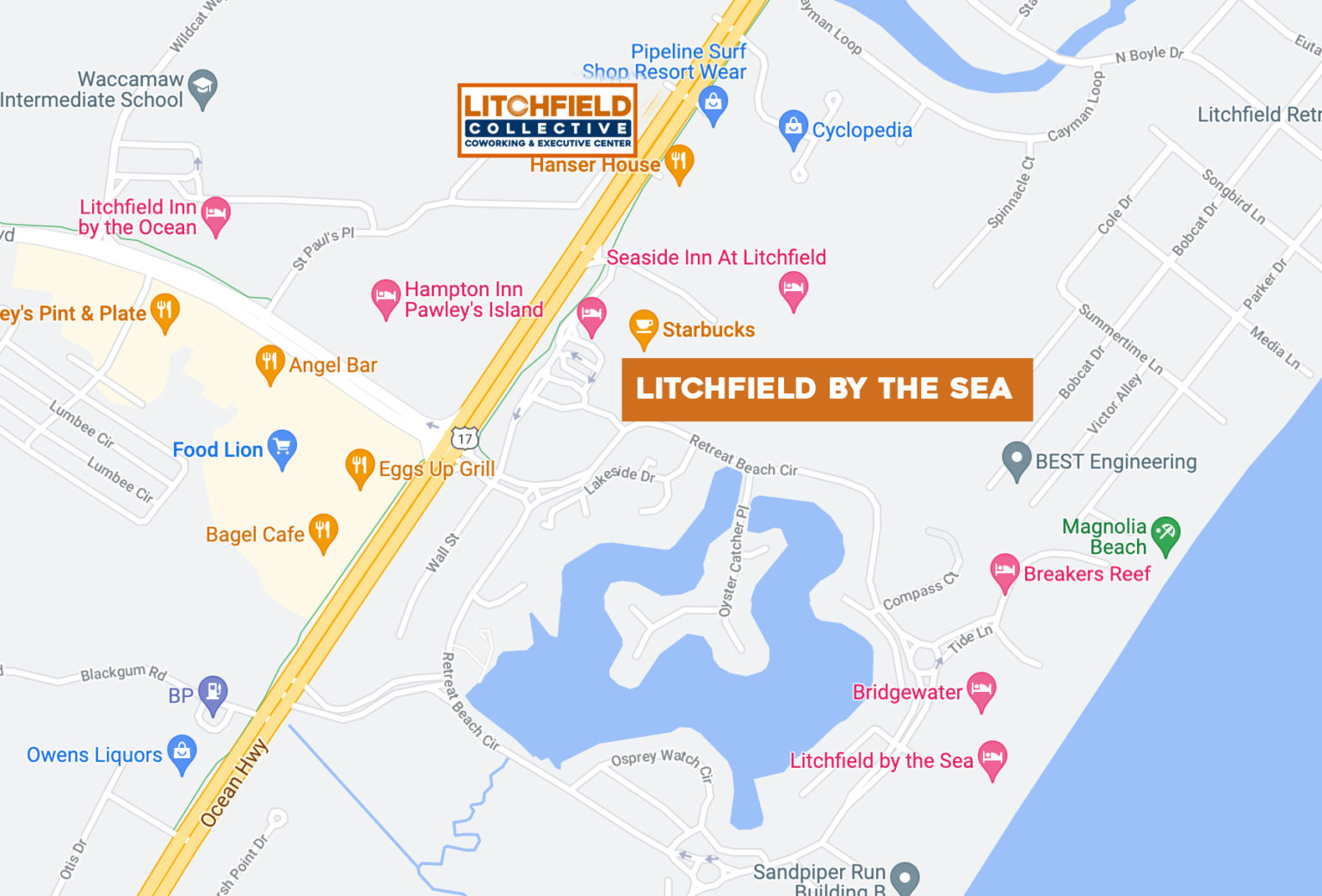 Litchfield by the Sea Office Space & Event Center Litchfield